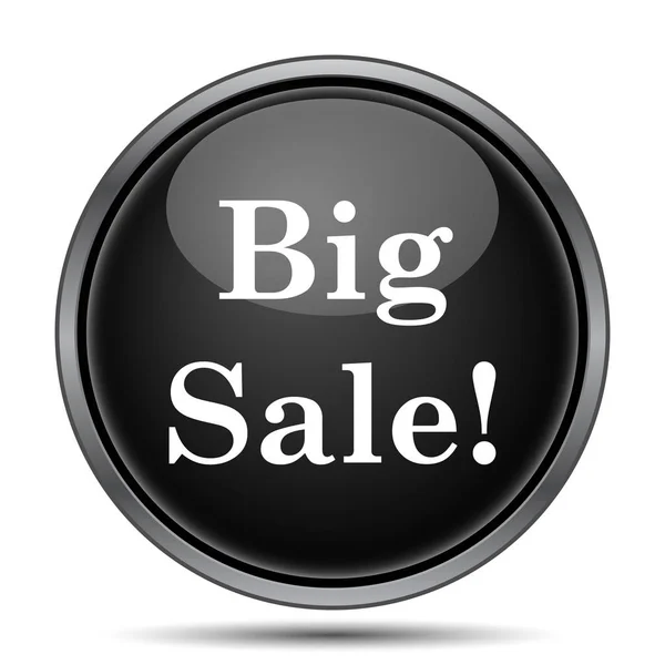 Big Sale Icon Internet Button White Background — Stock Photo, Image