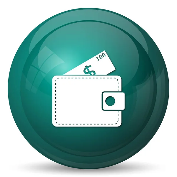 Wallet icon — Stock Photo, Image