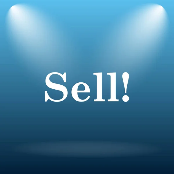 Sell icon — Stock Photo, Image