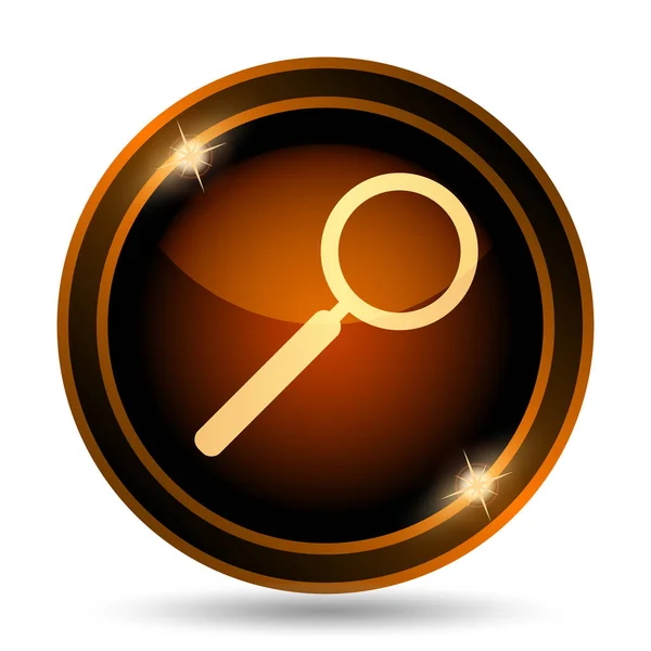 Search Icon Internet Button White Background — Stock Photo, Image