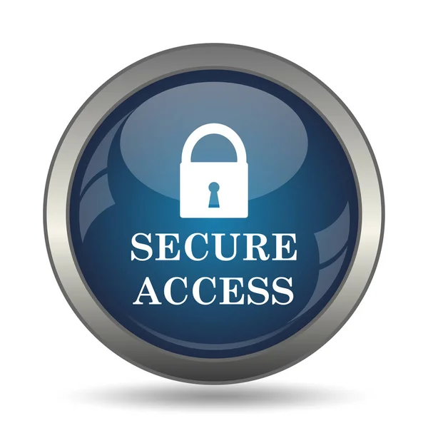 Ícone de acesso seguro — Fotografia de Stock
