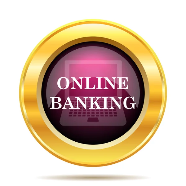 Online Bankacılık simgesi — Stok fotoğraf