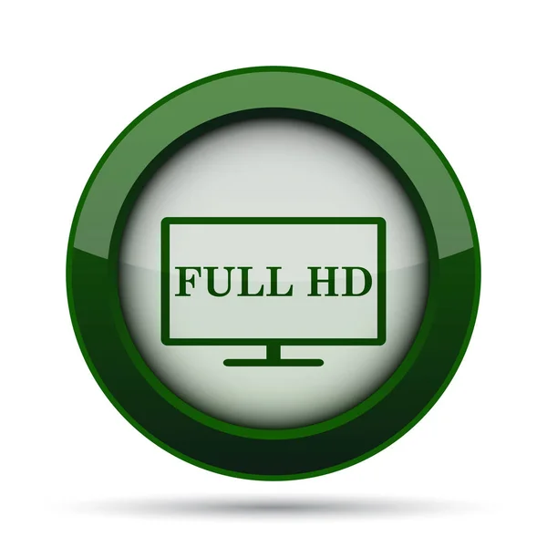 Full Icon Internet Button White Background — Stock Photo, Image