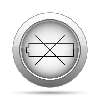 boş bir pil simgesi