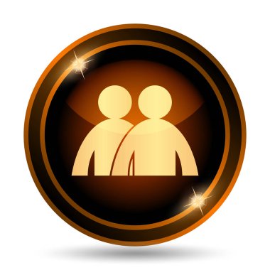 Forum simgesi. Beyaz arka plan üzerinde Internet düğmesi