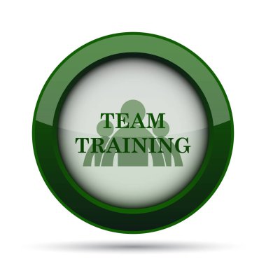 Takım eğitim simgesi. Beyaz arka plan üzerinde Internet düğmesi.