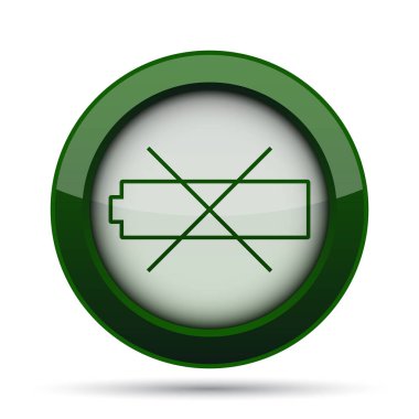 boş bir pil simgesi