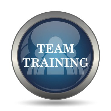 Takım eğitim simgesi. Beyaz arka plan üzerinde Internet düğmesi