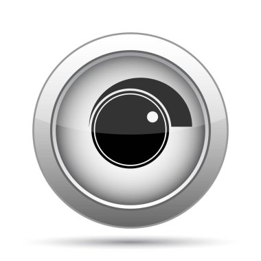 Ses denetimi simgesini. Beyaz arka plan üzerinde Internet düğmesi