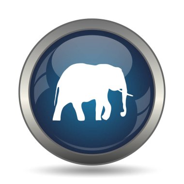 Fil kutsal kişilerin resmi. Beyaz arka plan üzerinde Internet düğmesi