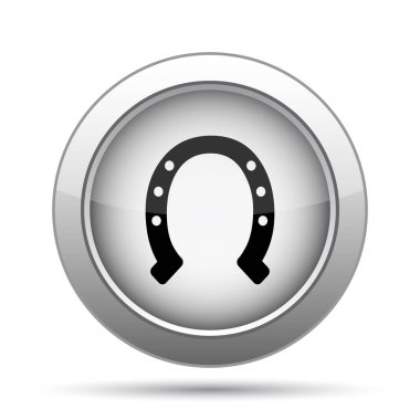 At nalı simgesi. Beyaz arka plan üzerinde Internet düğmesi