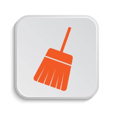 Simgesini arayın. Beyaz arka plan üzerinde Internet düğmesi