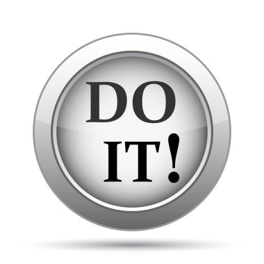 Simge yapmak. Beyaz arka plan üzerinde Internet düğmesi