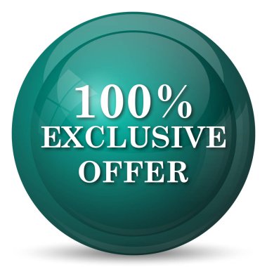 % 100 özel teklif simgesi