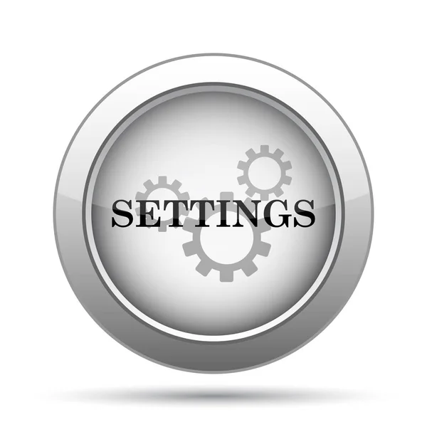 Settings icon — Stock Photo, Image