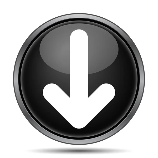 Down arrow icon — Stock Photo, Image