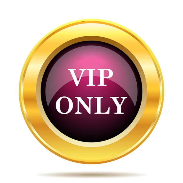 Vip Only Icon Internet Button White Background — Stock Photo, Image