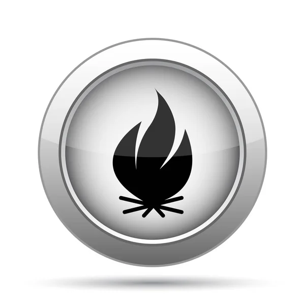 Fire icon — Stock Photo, Image