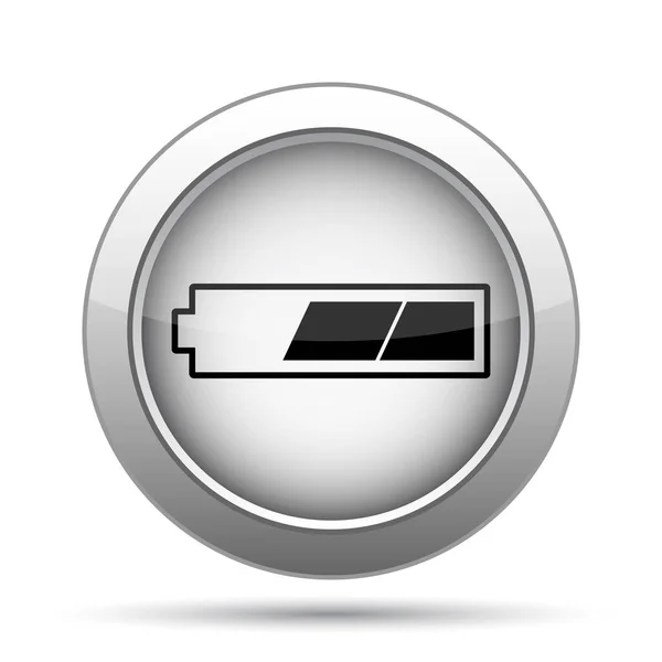 2 thirds charged battery icon — Stock Photo, Image