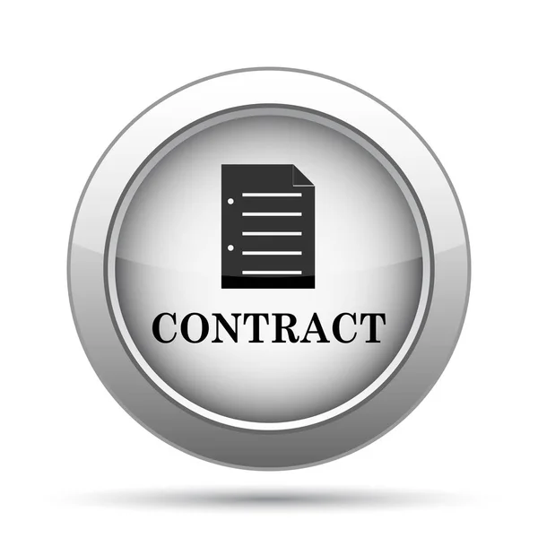 Icona del contratto — Foto Stock