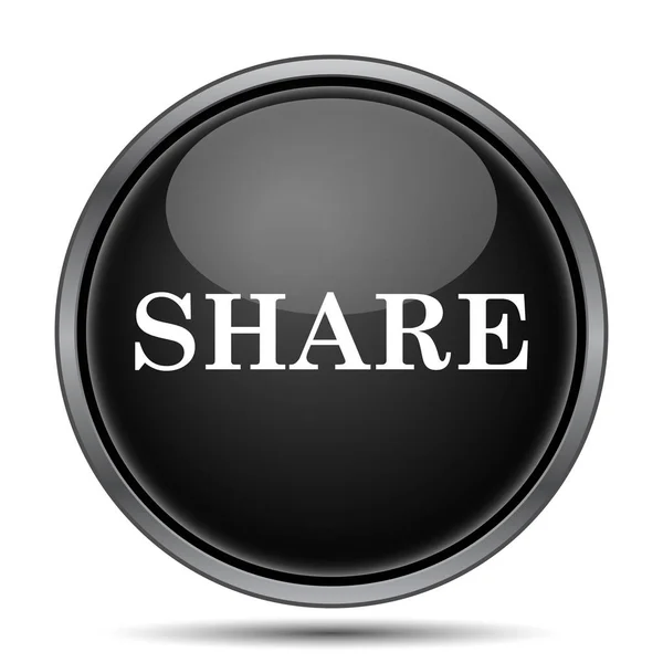 Share Icon Internet Button White Background — Stock Photo, Image