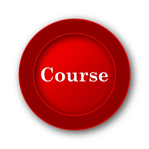 Course icon — Stock Photo, Image