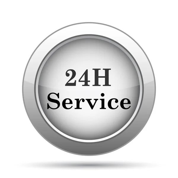 Ícone de serviço 24h — Fotografia de Stock