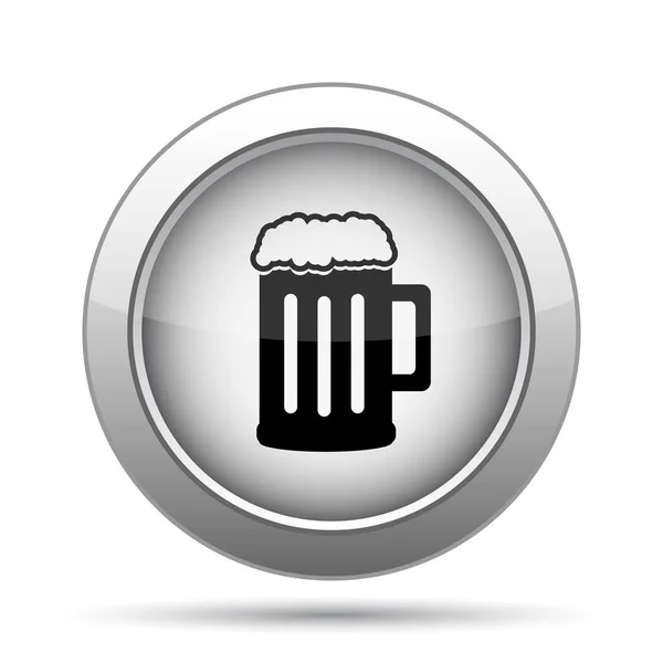 Пиво значок — стокове фото