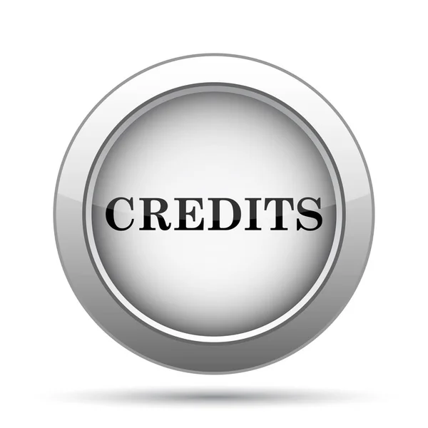 Ikona kreditů — Stock fotografie