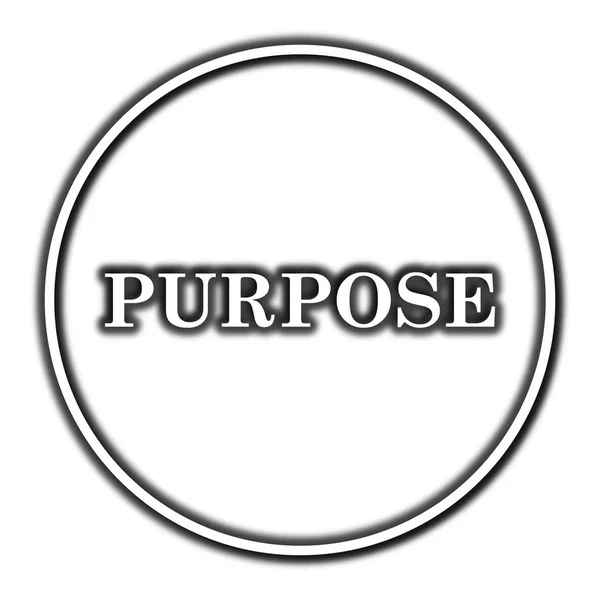 Purpose icon — Stock Photo, Image