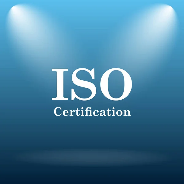 ISO minősítés ikon — Stock Fotó