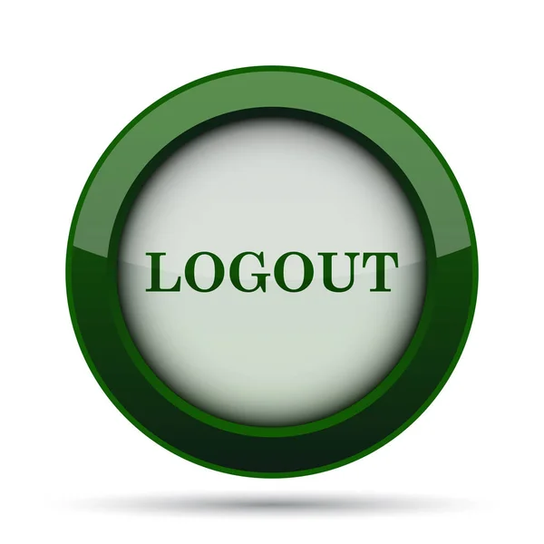 Logout pictogram — Stockfoto