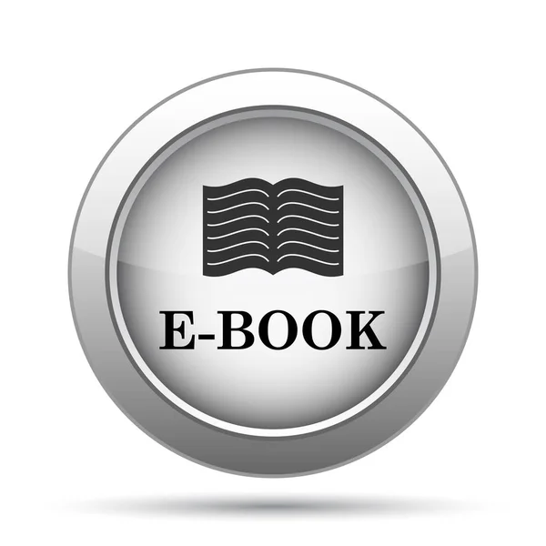 Ref Book Icon Кнопка Интернет Белом Фоне — стоковое фото