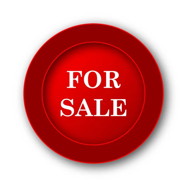 Sale Icon Internet Button White Background — Stock Photo, Image