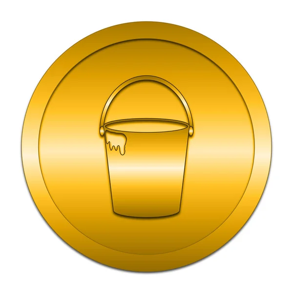 Bucket icon — Stock Photo, Image