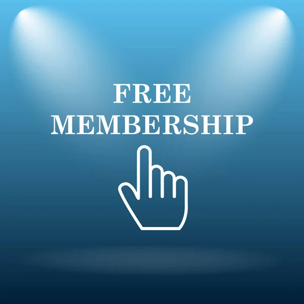 Icono de membresía gratis — Foto de Stock