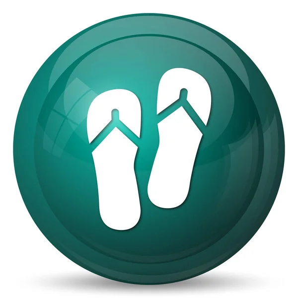 Slippers pictogram — Stockfoto