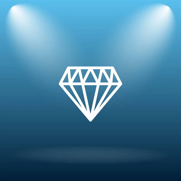 Diamantpictogram — Stockfoto