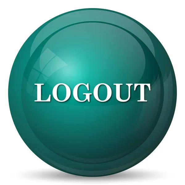 Logout-Symbol — Stockfoto