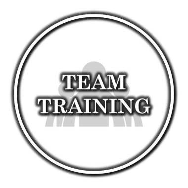 Takım eğitim simgesi. Beyaz arka plan üzerinde Internet düğmesi