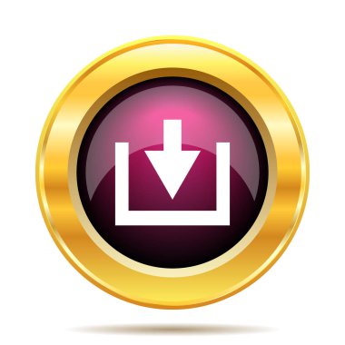 Simgesini indirin. Beyaz arka plan üzerinde Internet düğmesi