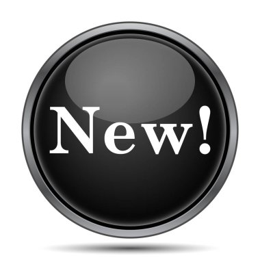 Yeni kutsal kişilerin resmi. Beyaz arka plan üzerinde Internet düğmesi