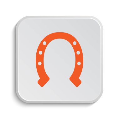 At nalı simgesi. Beyaz arka plan üzerinde Internet düğmesi