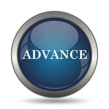 Önceden simgesi. Beyaz arka plan üzerinde Internet düğmesi