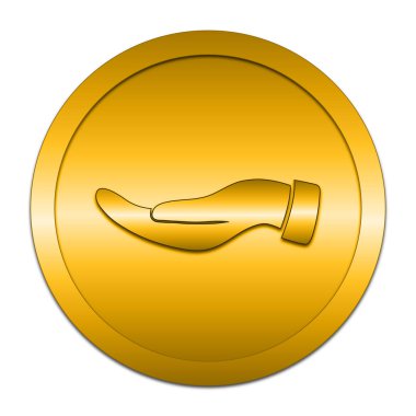 El simgesi. Beyaz arka plan üzerinde Internet düğmesi.