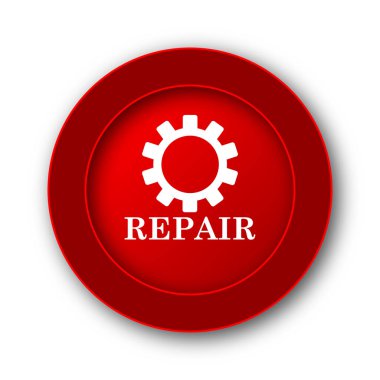 Onarım simgesi. Beyaz arka plan üzerinde Internet düğmesi.