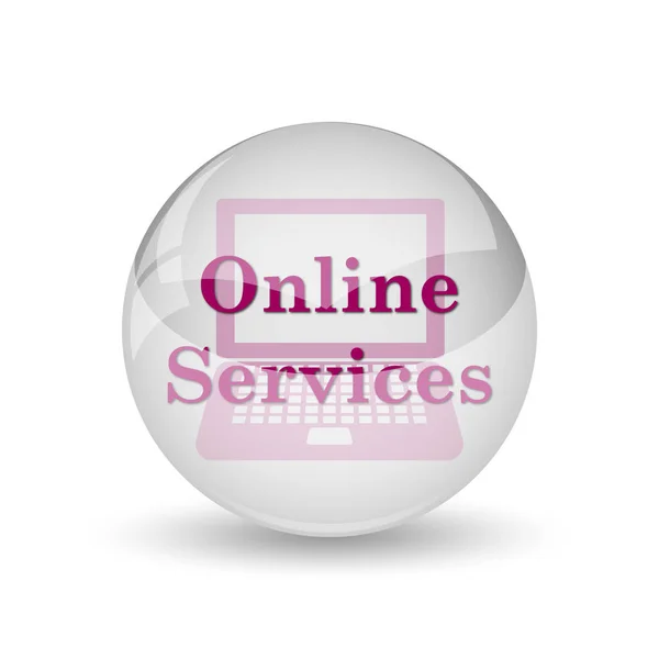 온라인 서비스 아이콘 — 스톡 사진