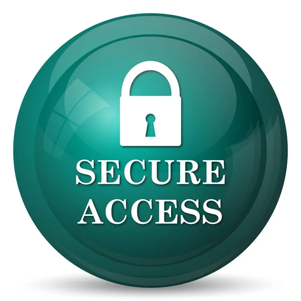 Ícone de acesso seguro — Fotografia de Stock