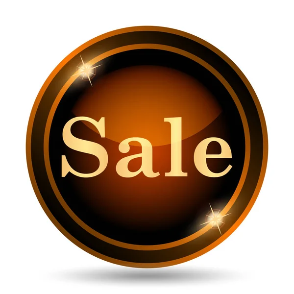 Sale Icon Internet Button White Background — Stock Photo, Image