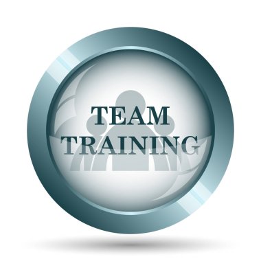 Takım eğitim simgesi. Beyaz arka plan üzerinde Internet düğmesi.